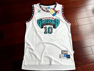 VANCOUVER GRIZZLIES MIKE BIBBY SWINGMAN JERSEY White L Home Memphis Reeves • $50