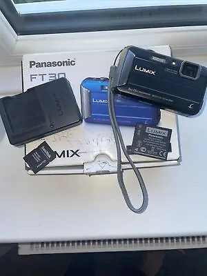 £29.99 • Buy Panasonic Lumix DMC-FT30 Camera 16.1mp 4x Zoom Waterproof 8-Meter Boxed