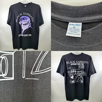 Rare Vintage Black Sabbath Shirt 1999 Reunion Tour - Vintage Size XL • $150