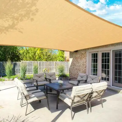 Patio Sun Shade Canopy UV Block Outdoor Cover For Backyard Garden Playground • $22.99