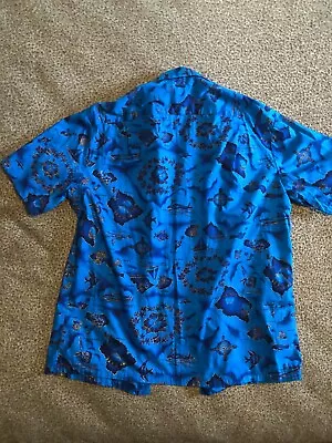 True Vintage 60s Mens Ui Maikai Aloha Hawaiian Shirt Size XL • $49