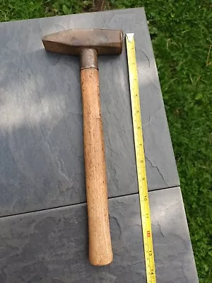 Vintage Metal Working Cross Pein Hammer 500g With Short Strap (AM52) • $21.16