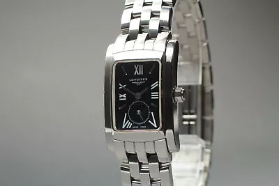 NEW BATTERY[Near MINT] Longines Dolce Vita Women Black Watch L5.155.4 From JAPAN • £242.93