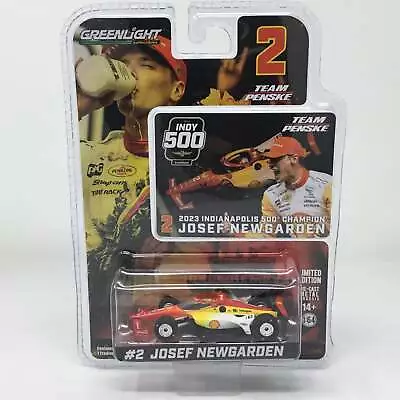 Josef Newgarden 2023 Team Penske / Shell Indianapolis 500 Champion 1:64 Diecast • $8.99