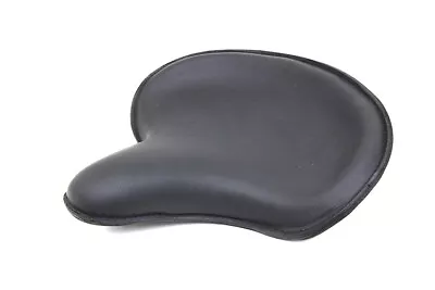 HARLEY Corbin Gentry Black Leather Thin Solo Seat Fits 1941-1984 FL  1937-1972 • $565.71