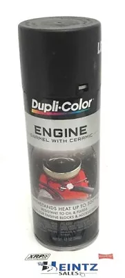 Duplicolor DE1634 Engine Enamel Paint W/ Ceramic Low Gloss BLACK -12oz • $17.99