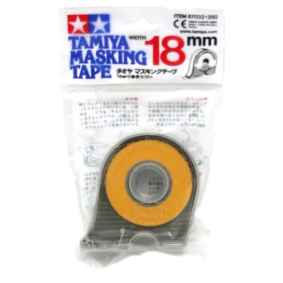 Tamiya Masking Tape With Dispenser 18mm Wide Modelling Accessory 87032 • £7.70