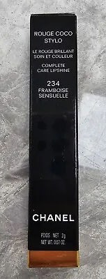 Chanel Rouge Coco Stylo Complete Care Lipshine 234 Framboise Sensuelle • £19.99