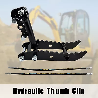 Hydraulic Thumb Clip Attachment For Mini Excavators Digger Track Crawler US • $378.79