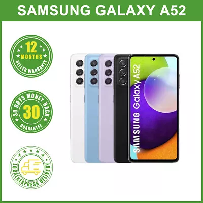 New Samsung Galaxy A52 Mobile 4G/128GB 1Year Wty In Sealed Box FREE EXPRESS • $349