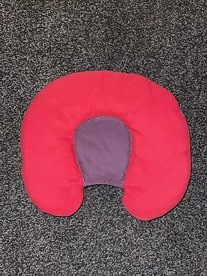 Mamas & Papas Baby Head Hugger Red/plum • £5.50