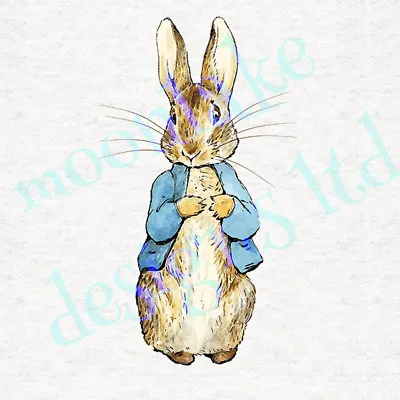 Beatrix Potter Peter Rabbit Isolated Fabric Craft Panels 100% Cotton Or Polyster • £2.45