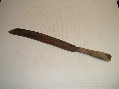 Vintage Machete Knife Primitive Rustic 20  • $14.95