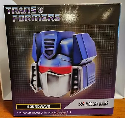 NEW Hasbro Modern Icons: Transformers Soundwave Electronic Helmet G1 1:1 Prop • $55