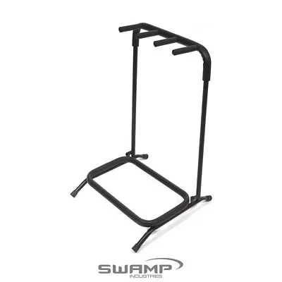 $49.99 • Buy SWAMP Multi Guitar Stand - 3 Space - Folds Flat For Easy Transport!