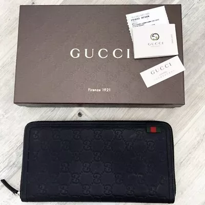 Gucci Black Travel Organizer Wallet • $1500