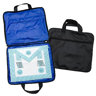 New Quality Lightweight Masonic Regalia Soft Case / Apron Holder Bag MM / WM • £29.99