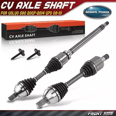 2x Front Left & Right CV Axle Assembly For Volvo S80 2007-2014 V70 08-10 3.2L • $168.69