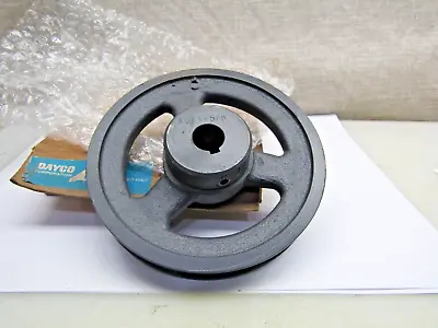 Dayco AG51 AK51 5/8 V-Belt Pulley Sheave 4.95  OD 5/8  Keyed Bore • $30