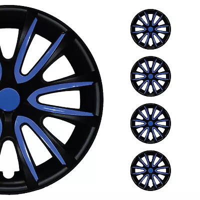 16  Wheel Covers Hubcaps For Acura MDX Black Matt Dark Blue Matte • $99.90