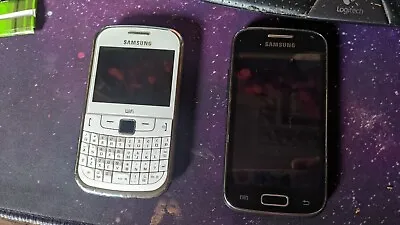 Samsung Galaxy Ace 2 GT- I8160 Black And Samsung GT S3350 White • £15