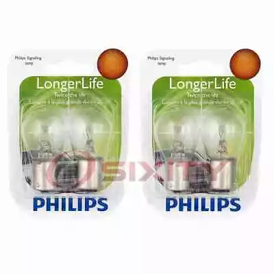 2 Pc Philips Front Turn Signal Light Bulbs For Volvo 142 144 145 164 242 244 Dk • $13.12