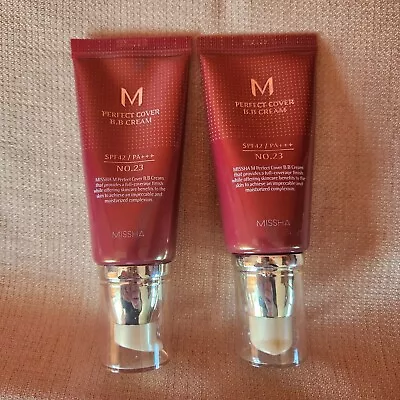 2 Missha  M Perfect B.B. Cream SPF 42/PA+++ No 23 • $23