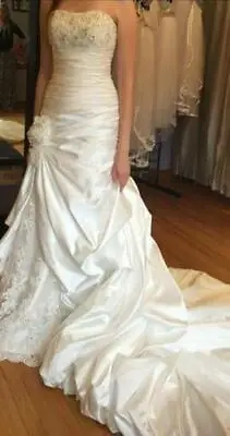 Maggie Sottero Ambrosia Ivy Wedding Dress WITH Storage/ Travel Box • $800