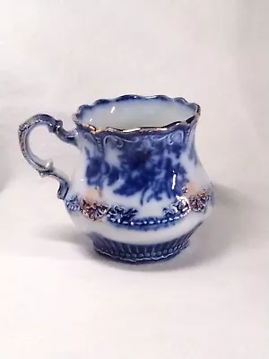 W H Grindley China Flow Blue Porcelain  Mug Or Shaving Mug • $85