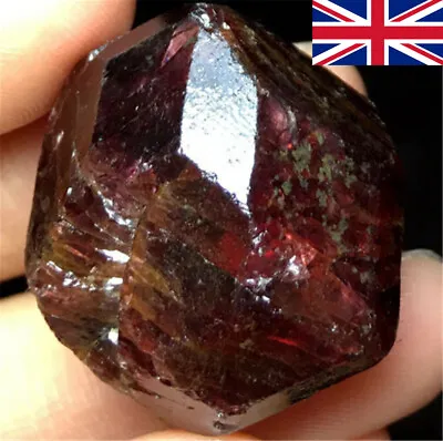 £3.95 • Buy 100% Natural RED Garnet Crystal Gemstone Rough Stone Mineral Specimen Large UK