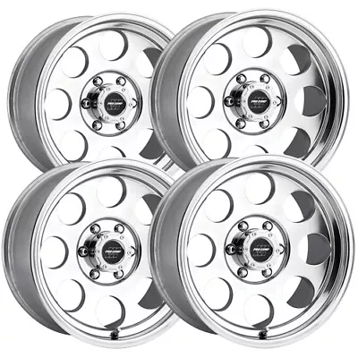 (Set Of 4) Pro Comp PA69 Vintage 17x9 6x135 -6mm Polished Wheels Rims 17  Inch • $763.96