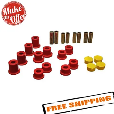 $101.68 • Buy Energy 11.3105R Red Front Control Arm Bushing Replacement Kit For MAZDA Miata