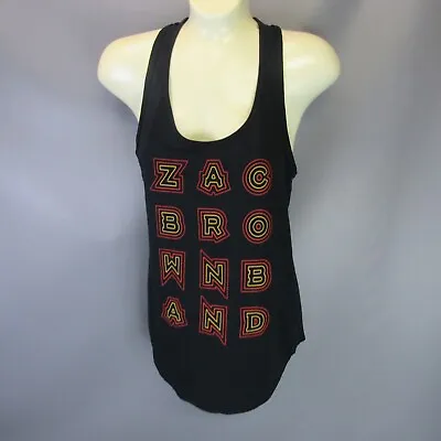 Zac Brown Band Tank Top Women's Size S Brown's Southern Ground Small T-Shirt • $9.10