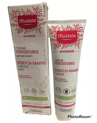 Mustela 3 In 1 Stretch Marks Cream 5.7 Oz. Fragrance Free New In Box Exp 12/24 • $21.95