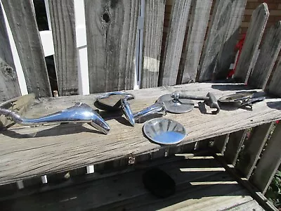 $49.50 • Buy 1900's-1970's VINTAGE CAR SIDE VIEW MIRRORS/HOT STREET RAT ROD CUSTOM