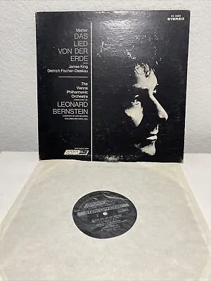 LEONARD BERNSTEIN MAHLER DAS LIED VON DER ERDE Vienna Philharmonic LP OS 26005 • $8.99