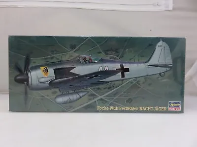 Hasegawa Focke-Wulf Fw190A-6 Nacht Jager Night Fighter 1/72 Model Kit 51391 NEW • $39.92