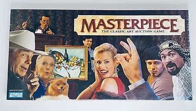 Masterpiece Art Auction Game 1996 Parker Brothers Complete • $39.95