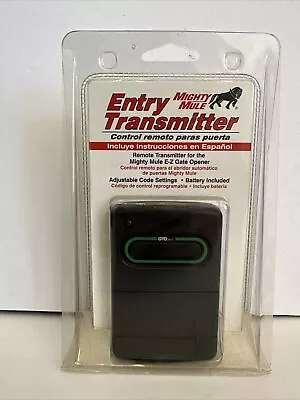 Mighty Mule FM135 Black Single Button Transmitter Gate Opener Remote • $25.49