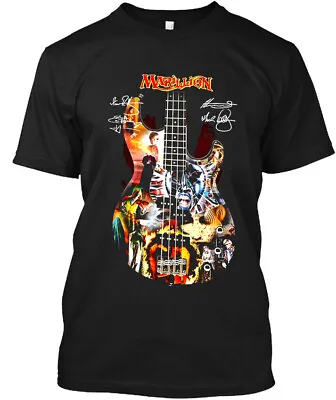 New Popular Marillion England Progressive Music Guitar Signature T-Shirt S-4XL • $17.99