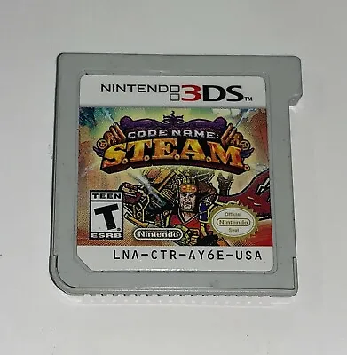 Code Name STEAM For Nintendo 3DS Cartridge ONLY • $6.99