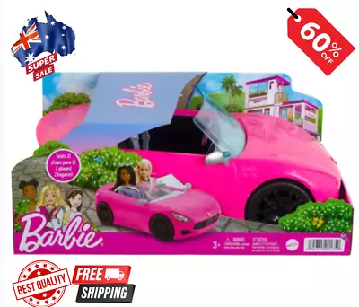 Barbie Vehicle Car Glam Convertible Car Sparkly Play Fun Toy Gift Pink NEW AUS - • $26.90