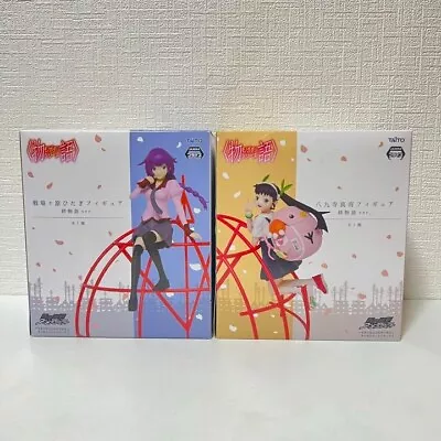 MONOGATARI Senjogahara Hitagi & Hachikuji Mayoi Figure Set Of 2 TAITO 15cm • $68