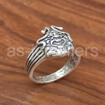 Solid 925 Sterling Silver New Devil Ring Handmade Ring Unisex Silver Jewelry • $29