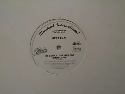 MEAT LOAF I´m Gonna Love Her For Both Of Us / Peel Out *US WHITE PROMO MAXI*NM* • £21.63