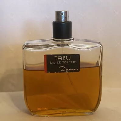 Vintage Tabu By Dana Eau De Toilette 2 Fl Oz Original Formula Made In France • $29.95