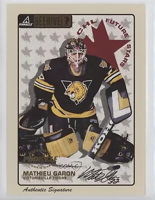 1997-98 Pinnacle Beehive Signatures Mathieu Garon #71 Auto • $8.88