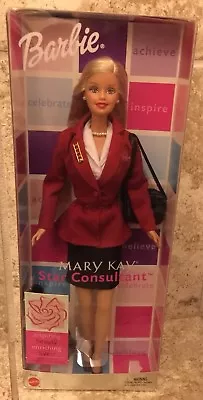 Mary Kay Barbie Star Consultant Red Jacket W/pin Bag And Brush NIB • $399