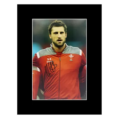 Luke Charteris Signed Photo Display 16x12 - Wales Rugby Icon +COA • £34.99