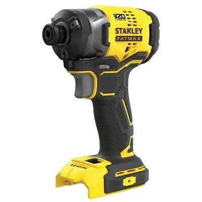 Stanley FatMax 18V V20 Brushless 3-Speed Impact Driver Skin Only SFMCF820B-XE • $219